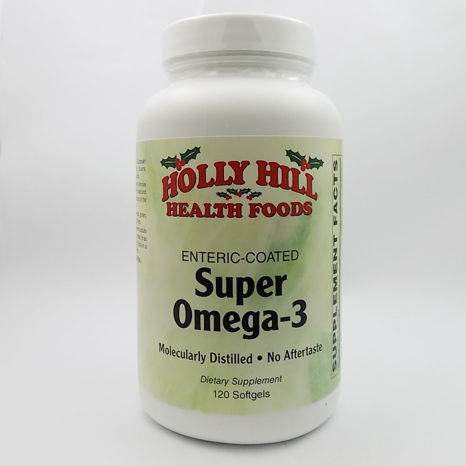Holly Hill Health Foods Super Omega-3, Enteric Coated, 120 Softgels