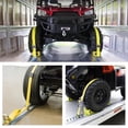 thumbnail image 7 of 4 Pack E-Track Tie DownRa-ilKit 60in for Garages,Va-ns Trailers, Motorcycle Tie Downs, 5FT Horizontal/Perpendicular Galvanizing Steel Etrack Bar Rails Atv Mountings, 7 of 7