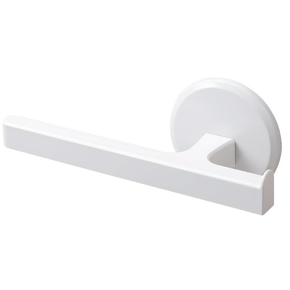 ACDANC Wall Mounted Stainless Steel Self Adhesive Hand Towel Holder,Rustproof Stick on Wall-Towel Rack for Bathroom/Kitchen-white