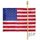 thumbnail image 1 of Set de banderas estadounidenses de Valley Forge, 30 cm de alto x 120 cm de ancho, nailon, 1 of 1