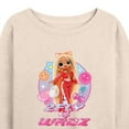 thumbnail image 3 of LOL OMG! Fashion Dolls - 2Fly 4 Wrdz - Women's Lightweight French Terry Long Sleeve Shirt, 3 of 5