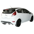 thumbnail image 3 of Ikon Motorsports Compatible with 11-19 Ford Fiesta Hatchback ST Style Rear Roof Spoiler Window Wing Matte Black ABS Plastics 2011 2012 2013 2014 2015 2016 2017 2018, 3 of 7