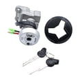 thumbnail image 4 of Motorcycle Ignition Switch Spare Parts Accessories Gas Cap Seat Lock Keys with, 4 of 8