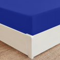 thumbnail image 7 of Mellanni Fitted Sheet up to 16" Deep Pocket, Soft Microfiber, 1 Piece Twin XL, Royal Blue, 7 of 7