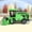 Green, variant on bxhwj Inertial Farm Toy Tractor, Push and Go Pretend Play Agricultural Vehicle, Educational Role Play Toys for Kids, Durable Imaginative Play Tractor for Children