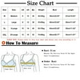 thumbnail image 2 of Iyufng Bras for Women,Push up Wirefree Bra,Fashion Flower Print Wireless Front Opening Bra Pregnant Women Nursing Bras,Front Closure Bras Plus Size, 2 of 2