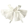 thumbnail image 1 of Collares falsos para mujer, con volantes desmontables, decorativos, duraderos y de cuello alto. Cinta blanca, 1 of 7