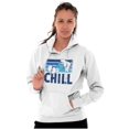 thumbnail image 5 of Sleepy Smurf 80s Cartoon Chillin Out Hoodie Sweatshirt Women Men Brisco Brands M, 5 of 6