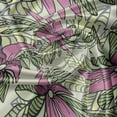 thumbnail image 5 of Ambesonne Flower Valance Pack of 2, Flowers and Leaves Pattern, 54"X12", Multicolor, 5 of 5