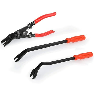 MMOBIEL 3 Pcs Auto Trim Removal Tool Set for Easy Scratchfree Removal of Car Door Panels, Fasteners, Molding, Dashboards and Wheel Hubs