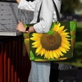thumbnail image 7 of Xecao Sunflower for versatile beach bag for women includes zipper pockets and waterproof material, ideal for vacations and adventures., 7 of 7