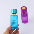 thumbnail image 6 of 1pc 50ml Perfume Bottle Cylindrical Colored Glass Spray Bottle Large Capacity Cosmetic Sample Dispensing Bottle Empty Bottle (Purple,glass), 6 of 7