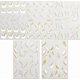 thumbnail image 2 of 3D Glitter French Lines Nail Stickers for Art Wavy Line Swirl Lines Nail Decals French Nail Sticker White Gold Geometric Strip Curve Nails Stickers, 2 of 4