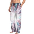 thumbnail image 6 of Disketp Blue Swirl Fireworks Men's Pajama Pants - Ultra Soft Fleece Sleep and Lounge Pants (Size: S-XXL)-, 6 of 6