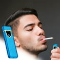 thumbnail image 1 of Encendedor Recargable Sin Llama con Carga USB | Diseño Delgado de Arco de Plasma a Prueba de Viento | Inducción por Pantalla Táctil | Seguro Sin Butano | Encendedor Electrónico Mini Portátil para, 1 of 5