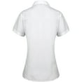 thumbnail image 2 of Premier Womens Supreme Heavy Poplin Short Sleeve Work Shirt, 2 of 4