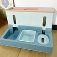 thumbnail image 4 of Dispensador de Comida de Agua de Gran Capacidad Sunnimix Comedero Automático para conejos azul, 4 of 8