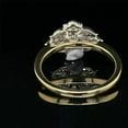 thumbnail image 3 of Art Deco Vintage Wedding Ring 2Ct Lab Created Diamond In 14K Yellow Gold Plated, 3 of 3