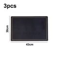 thumbnail image 2 of 3 Pcs Sets de Table pour Table à Manger, Sets de Table en Cuir Lavables et Imperméables, Sets de Table de Cuisine Lavables, 2 of 7
