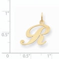 thumbnail image 2 of Beautiful 14K Medium Fancy Script Initial R Charm, 2 of 2