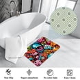 thumbnail image 3 of Graffiti Polyester Non-Slip Machine Washable Door Rug Game Mat Kitchen Rug Office Rugs, 3 of 6