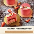 thumbnail image 5 of Mini Golden Cardboard Cake Base,100 Pieces Cake Plate Cardboard Base, 5 of 5
