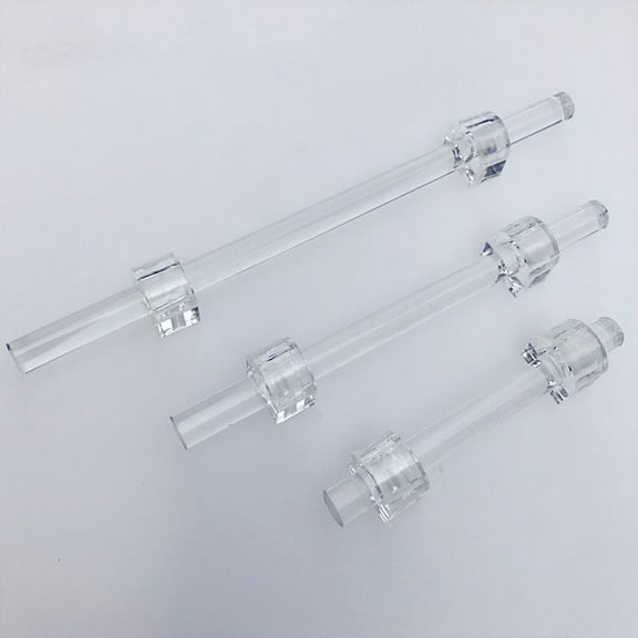 BE-TOOL 1/5 Pcs Acrylic Door Cabinet Bar Handle Kitchen Drawer Handles Furniture Dresser Cabinet Hardware Clear