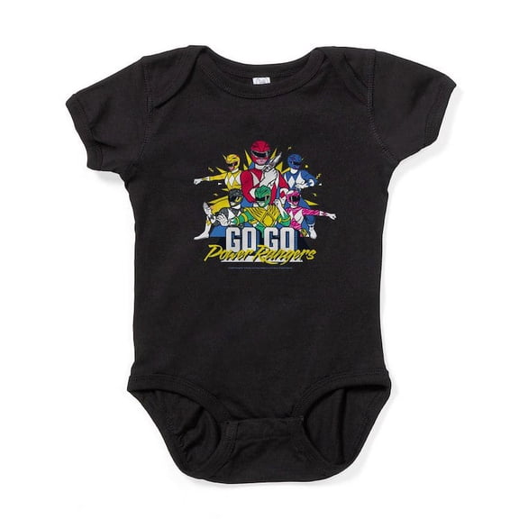 CafePress - Go Go Power Rangers Group Shot - Cute Infant Bodysuit Baby Romper - Size Newborn - 24 Months
