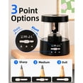 thumbnail image 2 of Zmol Electric Pencil Sharpener, Small Battery Operated Pencil Sharpeners, Classroom/Home, Black, 2 of 9