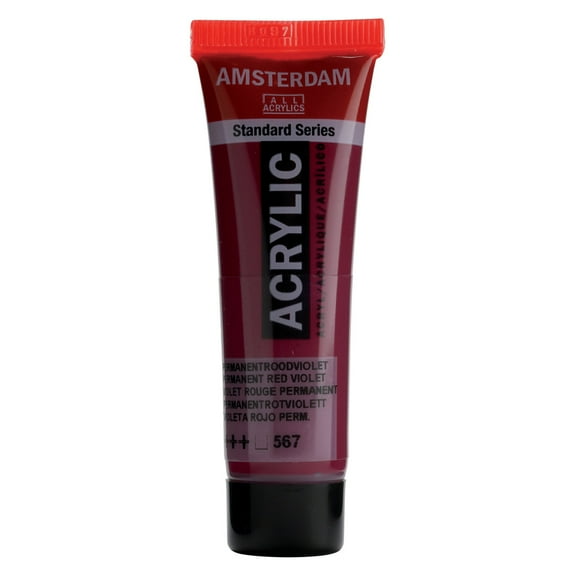 Amsterdam Standard Series Acrylic Paint, 20ml, Permanent Red Violet