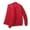 Red, variant on IROINNID Men's Zip Up Long Sleeve Solid Color Casual Stand-up Collar Warm Windproof Pocket Windbreaker Jacket
