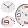thumbnail image 3 of Reloj de pared analógico silencioso con pilas para aula, escuela, oficina, dormitorio, cocina, sala de estar, decoración, 3 of 6