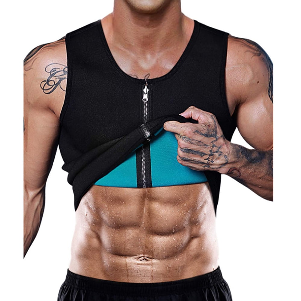 Anself Men Waist Trainer Vest Neoprene Body Shaper