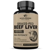 Beef Liver Capsules (180 Pills, 750mg Each)