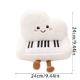 thumbnail image 3 of Piano Plush Toy Soft Musical Instrument Doll for Kids Children Room Decoration Gift Cute Stuffed Animal Baby Plaything with Piano Keys Design, 3 of 6