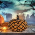 thumbnail image 6 of Kbndieu Halloween Decorations Artificial Knitted Pumpkin Decor, Simulation Realistic Pumpkin Decor Yellow Wool Pumpkin Props for Halloween Thanksgiving Party Decorations, 6 of 6