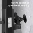 thumbnail image 3 of Butée de Porte en Silicone Protecteur Mural Maison Bureau Poignée de Porte Arrête Absorption des Chocs Réduction du Bruit Anti-collision Pare-Chocs de Porte Garde, 3 of 8