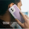 thumbnail image 3 of iHome Velo Silicone Impact Case for iPhone 11/XR, Lavender, 3 of 9