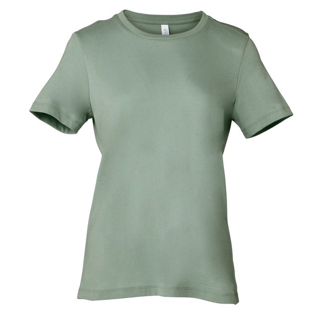 Bella + Canvas Womens Jersey Short-Sleeved T-Shirt