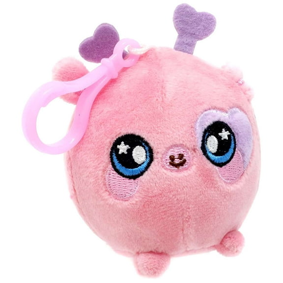 Squeezamals Series 2 Pink Giraffe Clip On Plush