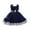 Dark Blue, variant on Flower Girl Dress,Toddler Dress for Girls,Party Sleeve Dress Girl Princess Birthday Party Skirt Little Girls Bowknot Flower Girl Toddler Adorable Pageant Dress,18M-5Y