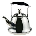 thumbnail image 3 of Hervidor De Agua de material acero Inoxidable De Cocina Estufa De Plata 1L 2L 3L - Plata, 3L BLESIY Tetera de acero inoxidable, 3 of 8