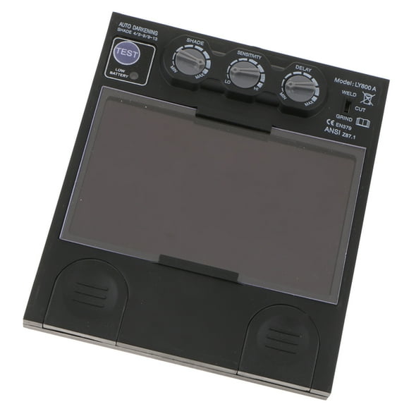 Reemplazo de lente de de oscurecimiento automático para de soldadura, 33 × 114 × 10 Mm / 5.23x4.48x4.33 pulgadas, protección infrarroja Yotijar Lente de soldadura