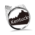 thumbnail image 1 of Anillo de compromiso ajustable Unbranded silueta de Kentucky, 1 of 3