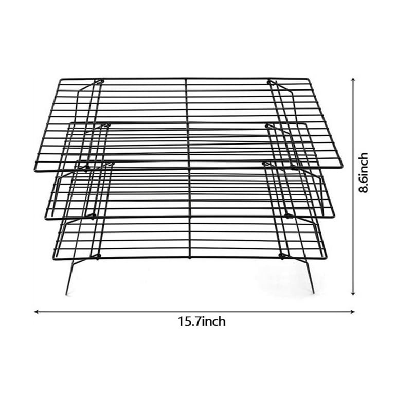 Cooling Rack, 3-Tier Stainless Steel Stackable Baking Cooking Cooling Racks