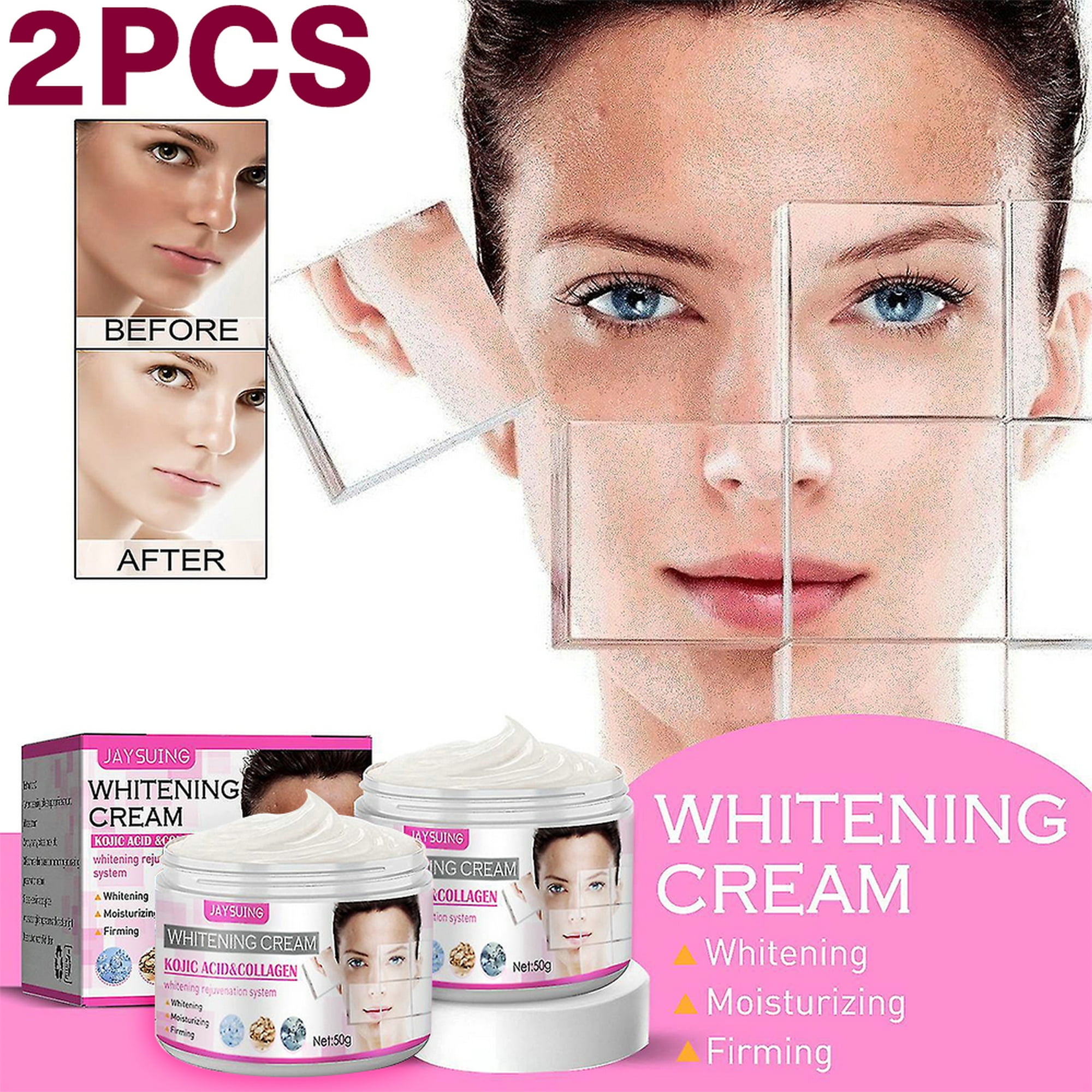 Baloco Kojic Acid Face Cream Skin Antiwrinkle Moisturizer Brighten