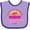 Lavender and Purple, variant on Inktastic Summer Enjoy the Sunshine Fort Lauderdale Florida in Pink Boys or Girls Baby Bib