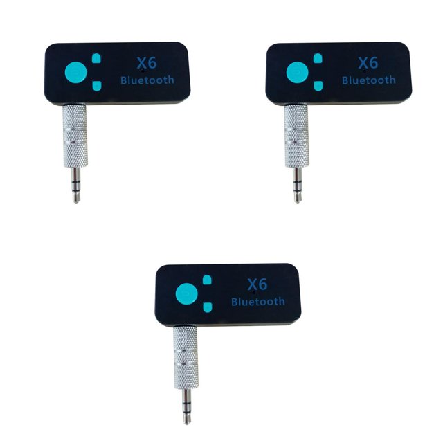 Bearachild Receptor Bluetooth 5,0 3,5mm coche estéreo Audio música micrófono manos libres adaptador inalámbrico compatible con tarjeta TF Type1