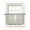 Green, variant on Black Flower Sheer Kitchen Tier Curtains 45 Inch length,Rod Pocket Half Curtains & Drapes,Vintage Farmhouse Boho Leaf Spring Plant Light Filtering Cafe Bathroom Window Treatments 2 Pcs 27.5"W x 45"L