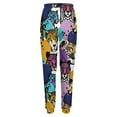 thumbnail image 4 of Women's Sweatpants, Retro Panther Baggy Sweatpants Joggers for Women, Fall Outfits for Women 2024 Lounge Yoga Athletic Workout Pants with Pockets, 4 of 7